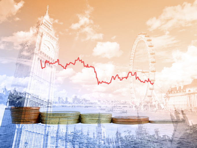 Spring Statement coins with graph
