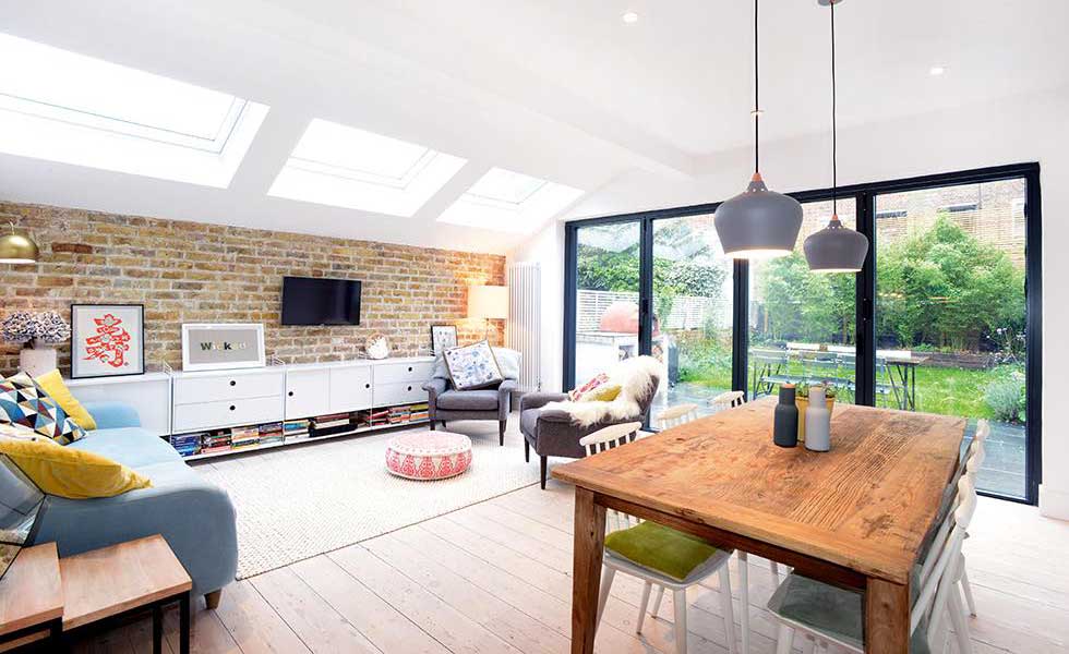 Scandinavian-style-London-flat-extension