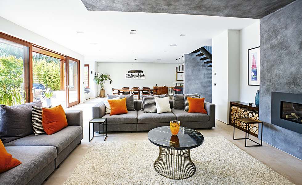 Rossiter bungalow conversion sitting room