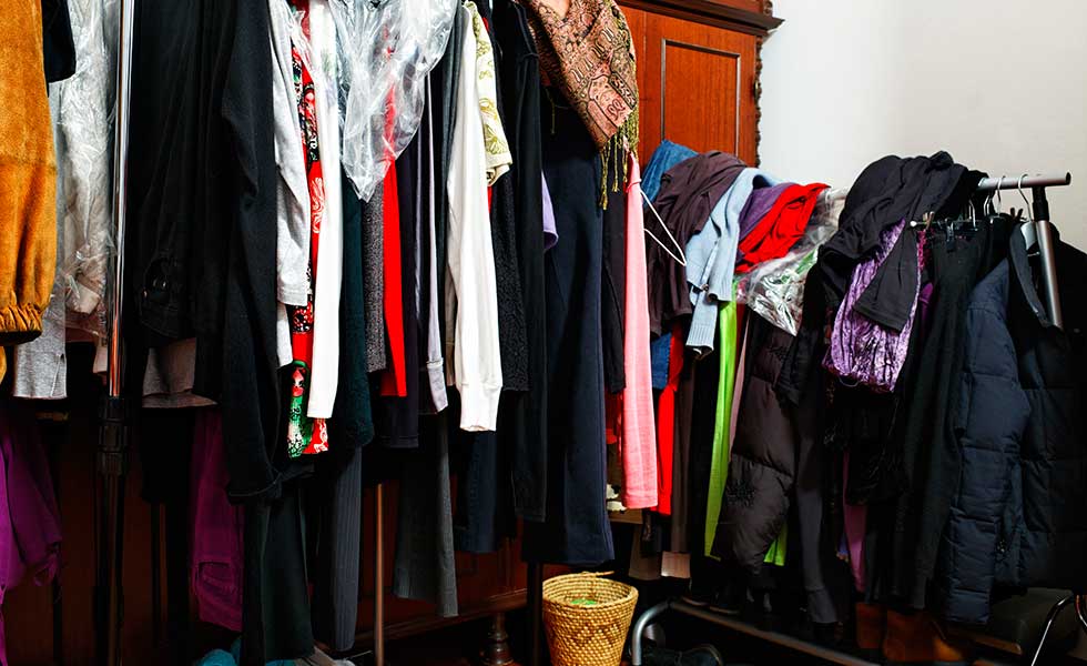 Declutter your messy wardrobe