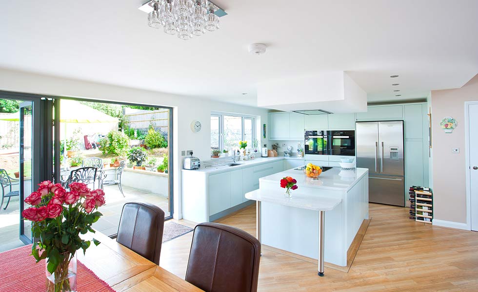 nu-heat finished kitchen after underfloor heating