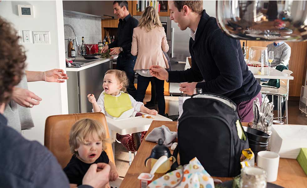 Busy family home