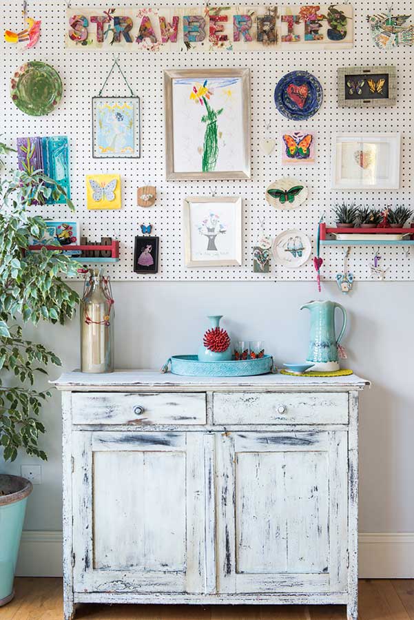 kitchen pin board