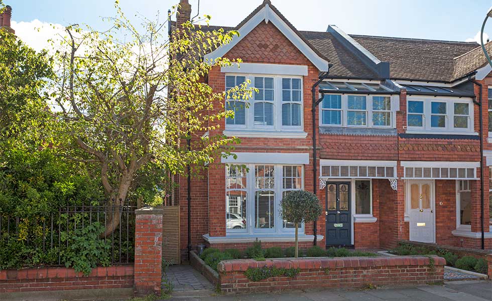 Victorian houses are elegant and well proportioned