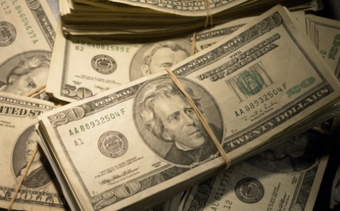 Money dollars