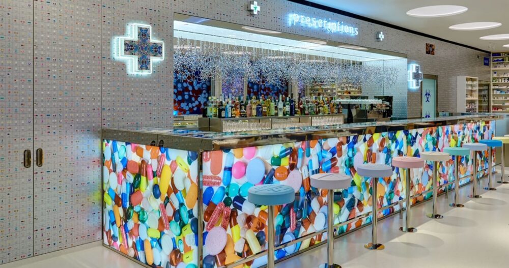 Visioni di Manuela Gandini 3 Damien Hirst Pharmacy 2 Londra 0