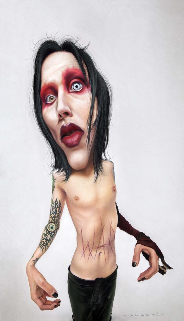caricature manson
