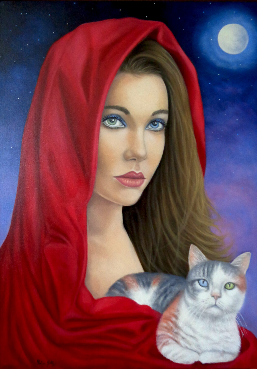 Maya olio su tela 70x50 maggio2022