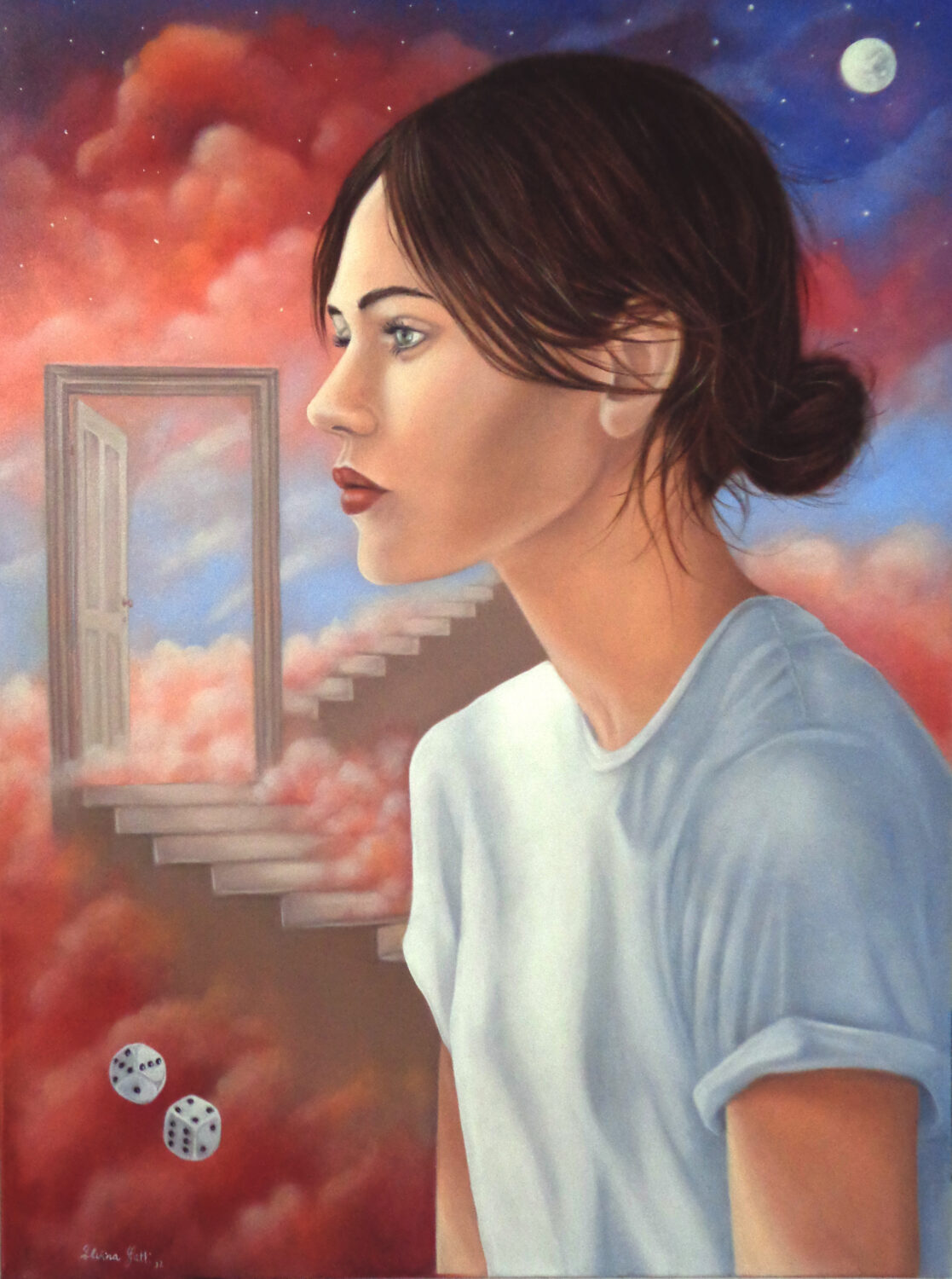 destini olio su tela 80x60 luglio 2022