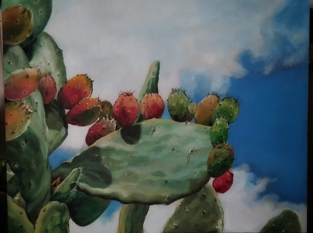 dipinto per Filippo olio 40 x 50 matricola 012025GM