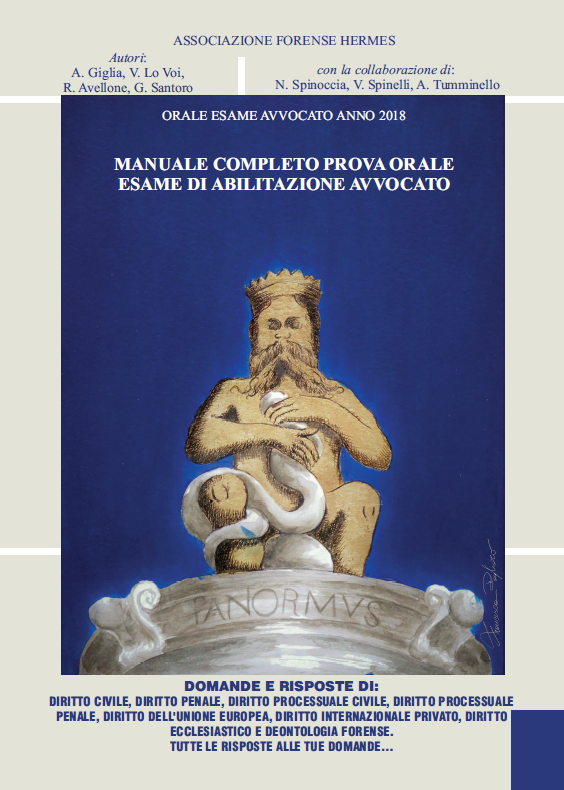 CopertinaManualeProvaOrale2018 CopertinaManualeProvaOrale2018