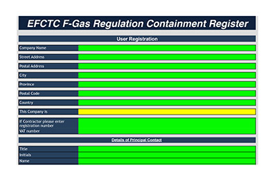 mandatory f gas log book free to download cooling post freon log sheets