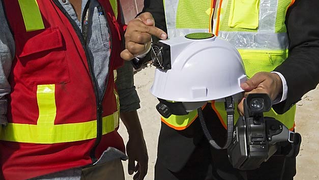 Workers To Benefit From Cooled Hard Hat Cooling Post