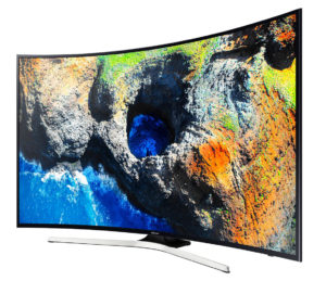 Televizor LED Curbat Smart Samsung, 138 cm, 55MU6202, 4K Ultra HD