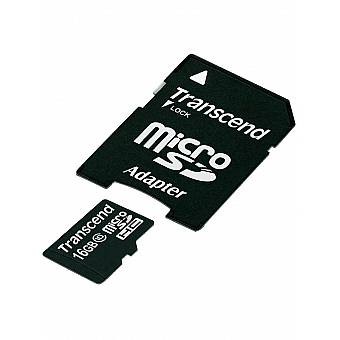 Micro SDHC hukommelseskort med adapter