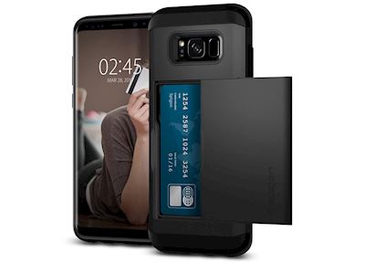 <p style='font-size:12px; text-align: left;'>SPIGEN Slim Armor Cover til Samsung Galaxy S8 Plus sørger for, at telefonen ikke får skrammer og ridser - beskytter også skærm og taster.
Slim Armor Cover til Samsung Galaxy S8 Plus