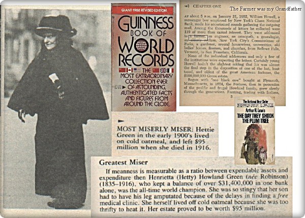 Cimriliği ile "yok artık" dedirten Hetty Green Guinness Rekorlar Kitabı'ına nasıl girdi? Cimriliği ile "yok artık" dedirten Hetty Green Guinness Rekorlar Kitabı'ına nasıl girdi?