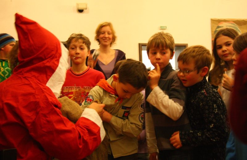 Besuch vom Weihnachtsmann!