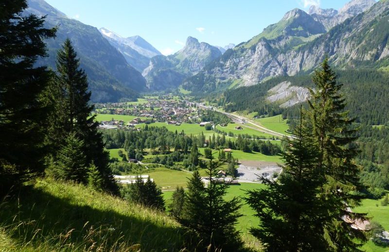 Blick auf Kandersteg