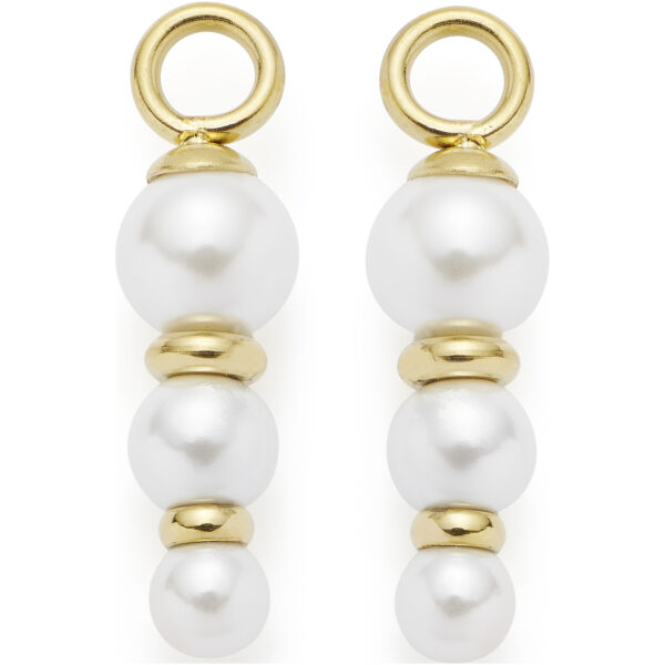 Leonardo Set/2 Anhänger gold mehrfarbig 025524