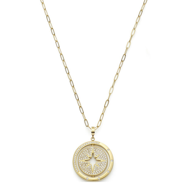 Leonardo Halskette gold 70 Starlight X-Mas Ref. 025552 mehrfarbig – Bild 4