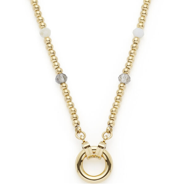Leonardo Halskette 45 gold Bernie C&M Ref. 025573 mehrfarbig – Bild 2