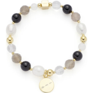 Leonardo Armband gold/grau Ho gold 025935