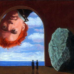 Johnny Rotten a feje tetejére állítja a világot Magritte műtermében