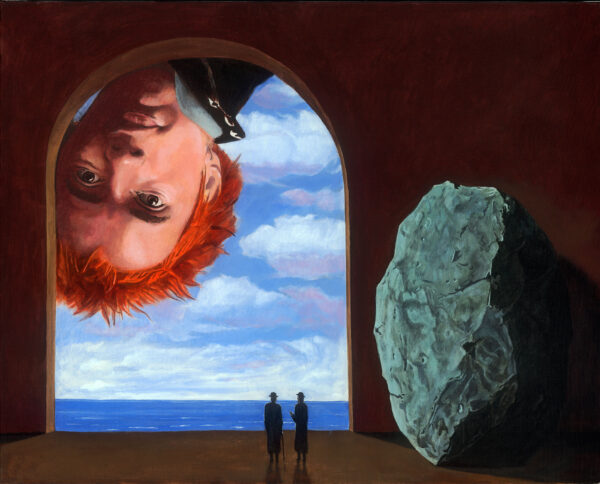 Johnny Rotten a feje tetejére állítja a világot Magritte műtermében