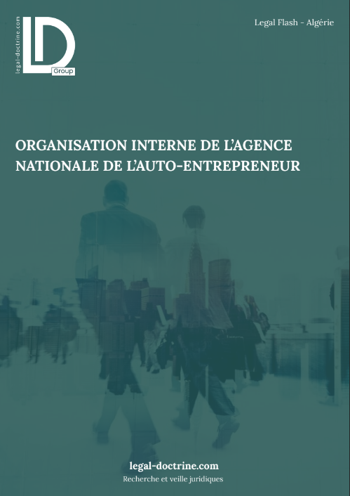 Organisation interne de l’agence nationale de l'auto-entrepreneur