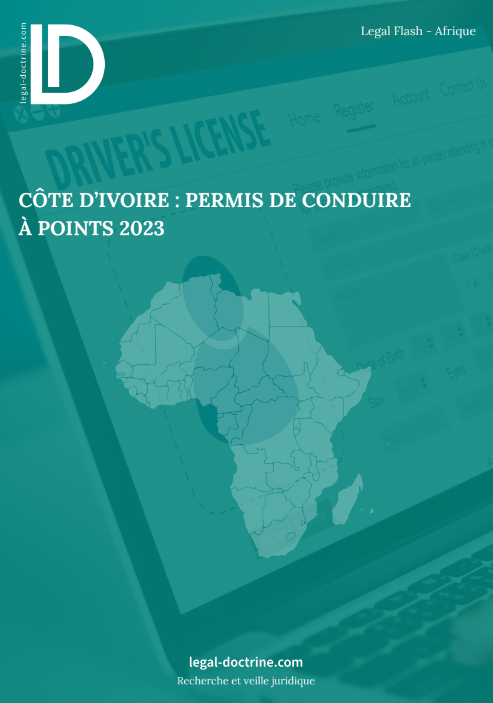 Côte d'Ivoire : permis de conduire à points 2023