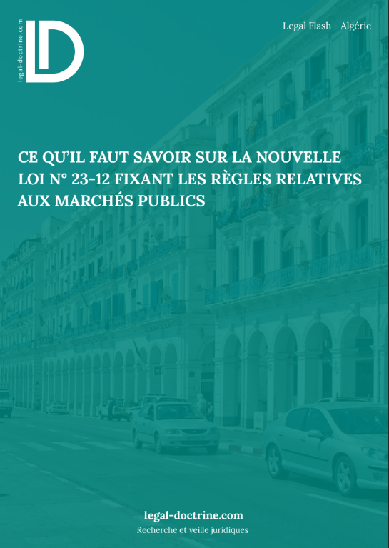 Ce qu'il faut savoir sur la nouvelle loi n°23-12 fixant les règles relatives aux marchés publics