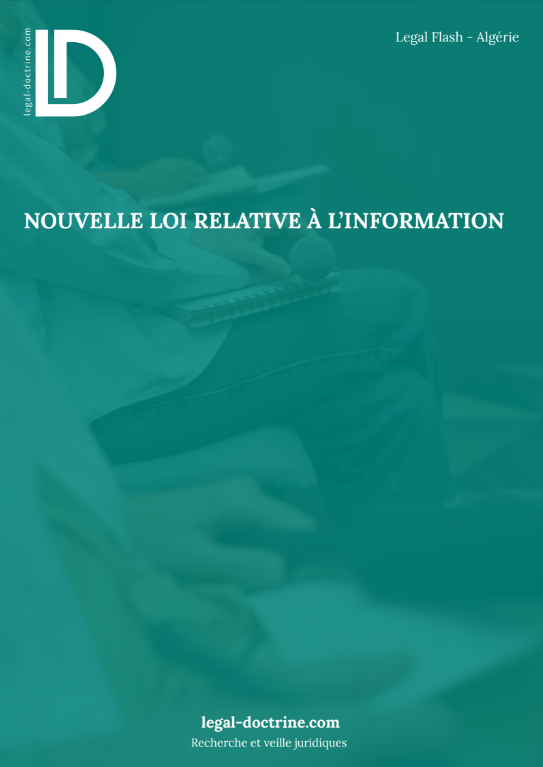 Nouvelle loi relative à l'information