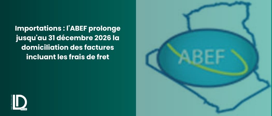 Illustration de l’article Importations : l'ABEF prolonge jusqu'au 31 décembre 2026 la domiciliation des factures incluant les frais de fret