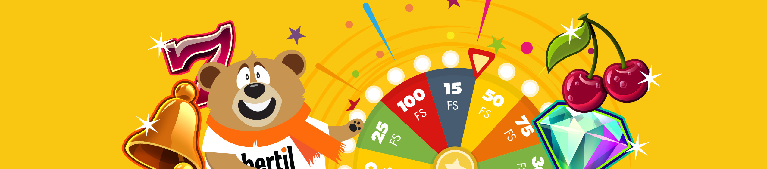 Spela slots hos Bertil i vårt nervkittlande casino