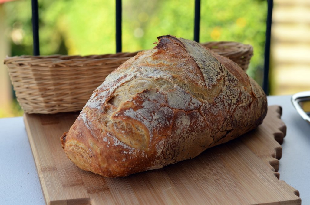Selbst gebackenes Brot