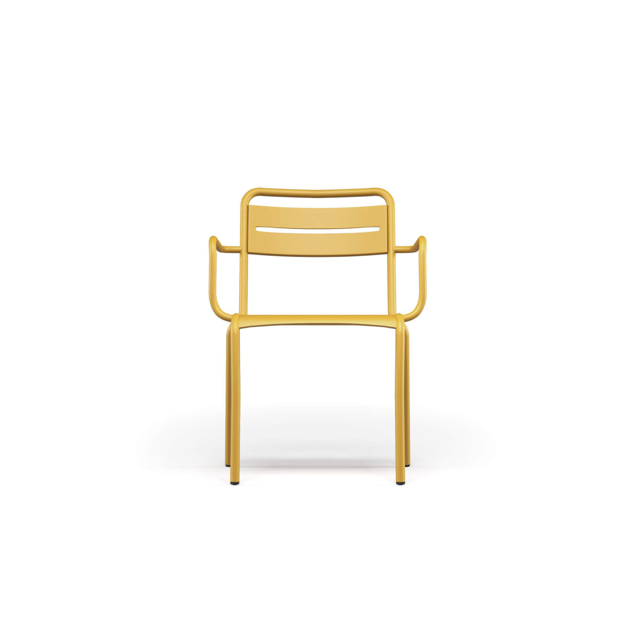 Garden Star Armchair Aluminium made of Aluminium EMU outdoor furnitures The Star armchair is a versatile seating solution that adapts to various outdoor contexts, both private and contract, ranging from large areas to more contained spaces. Star is an armchair made entirely of aluminum, very colorful and informal, ideal for creating cheerful and relaxed atmospheres even in marine environments. The seat is spacious and comfortable, perfect for outdoor moments. The essential and linear design easily integrates into any environment, enhancing the space.