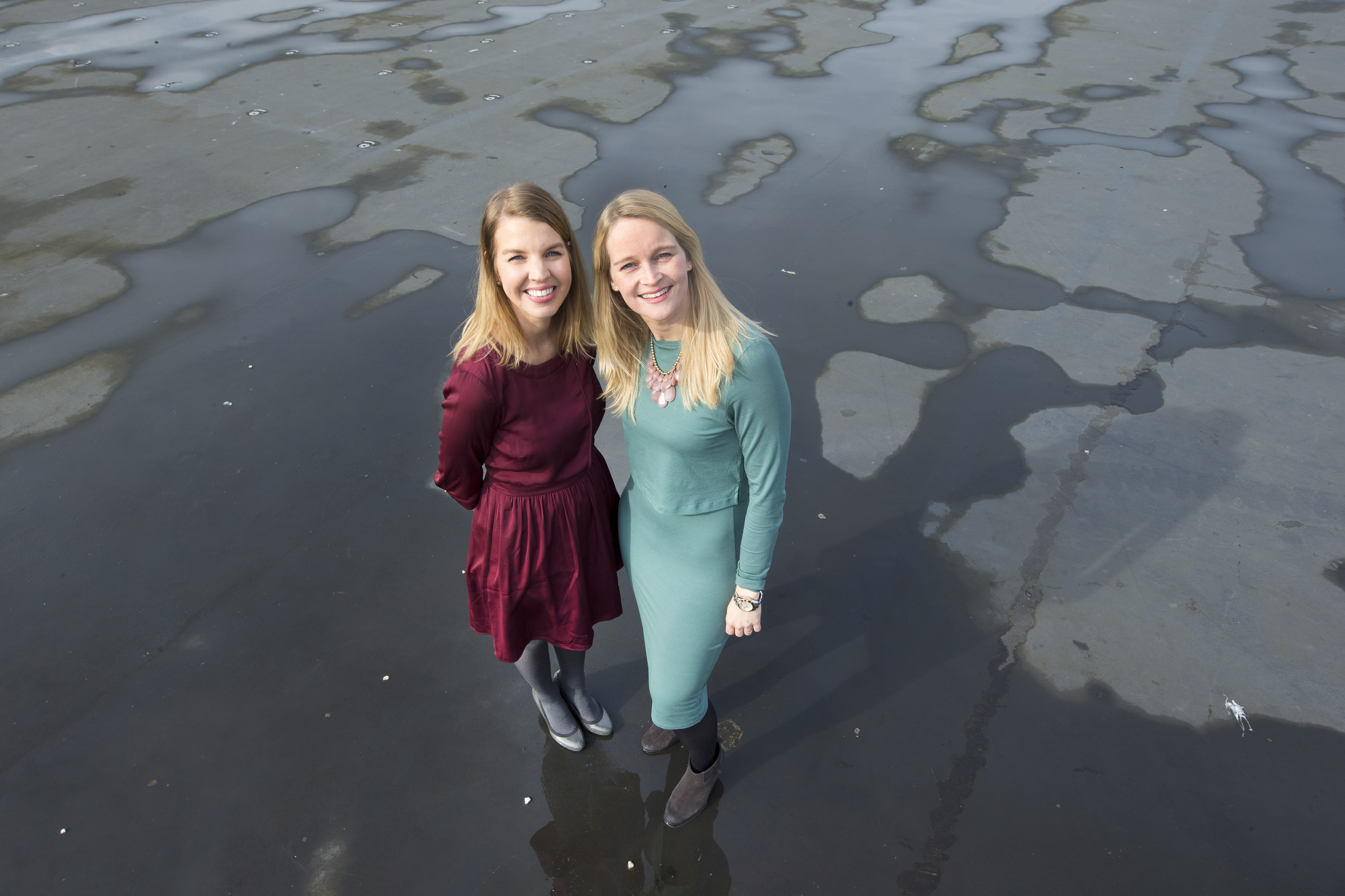 Linda Dekker en Kirsten Visser