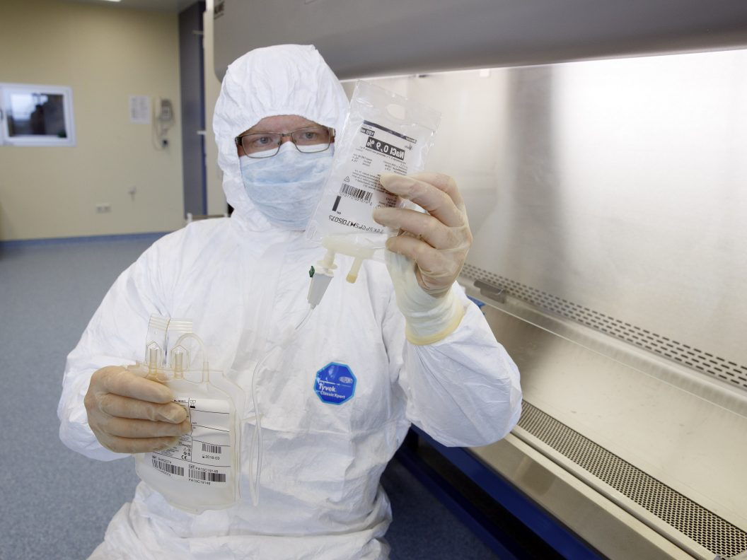 Onderzoeker laboratorium Longziekten