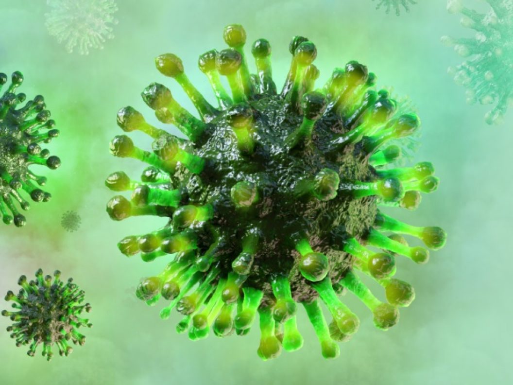 uitvergroot corona-virus
