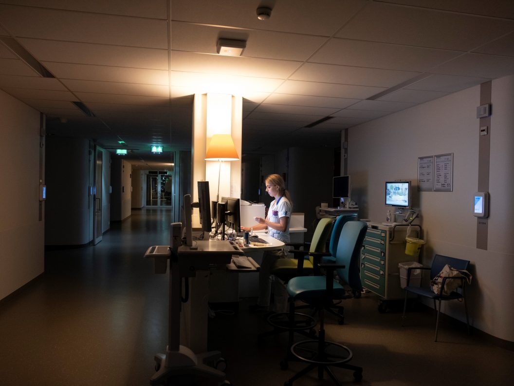 Verpleegkundige in de nachtdienst