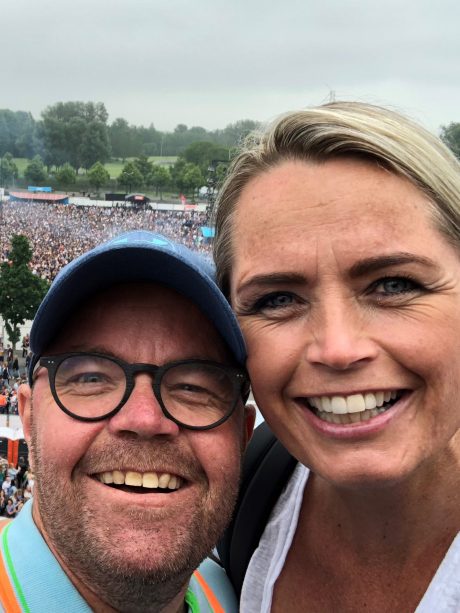 Foto Björn van Empel en zijn zus Marieke