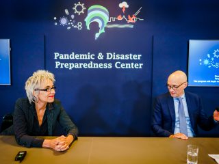 Recap: opening of the Pandemic & Disaster Preparedness Center