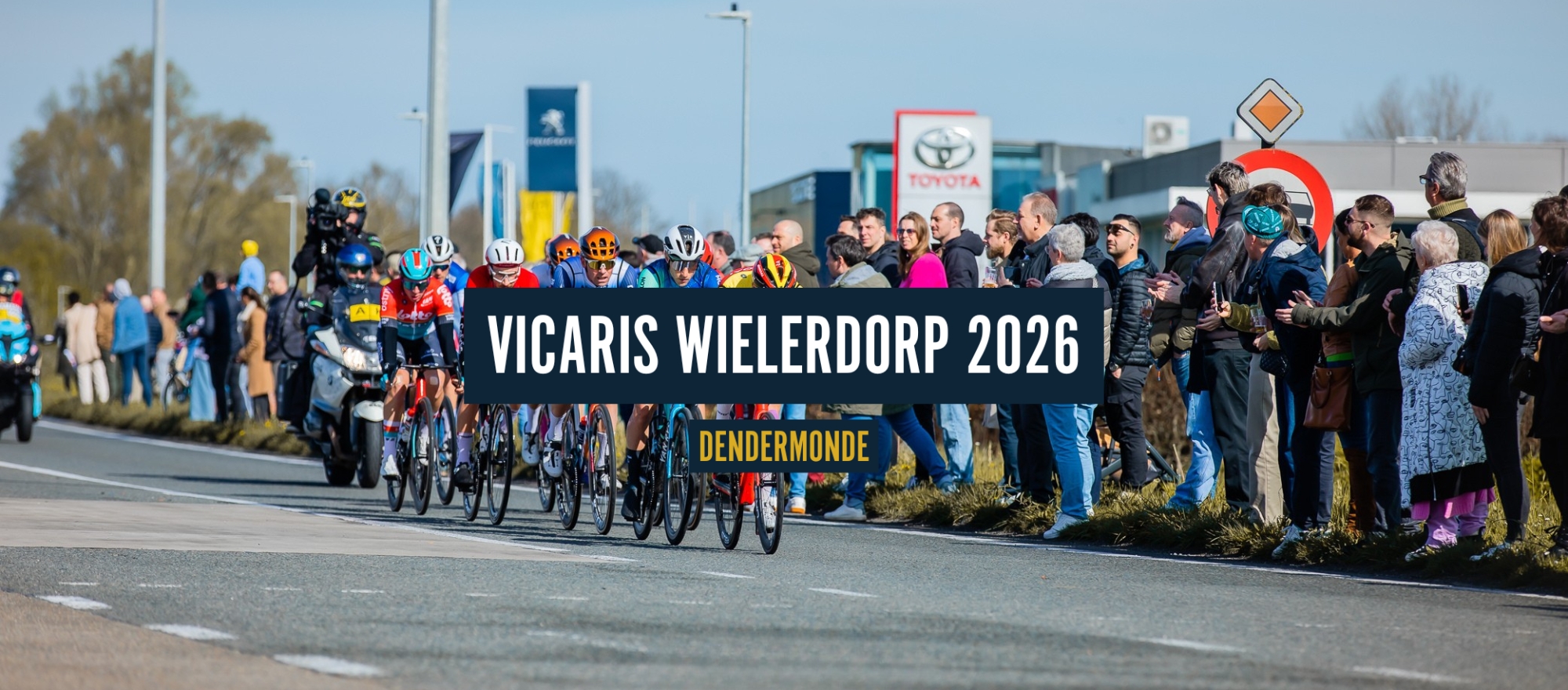 Vicaris Wielerdorp Dendermonde banner
