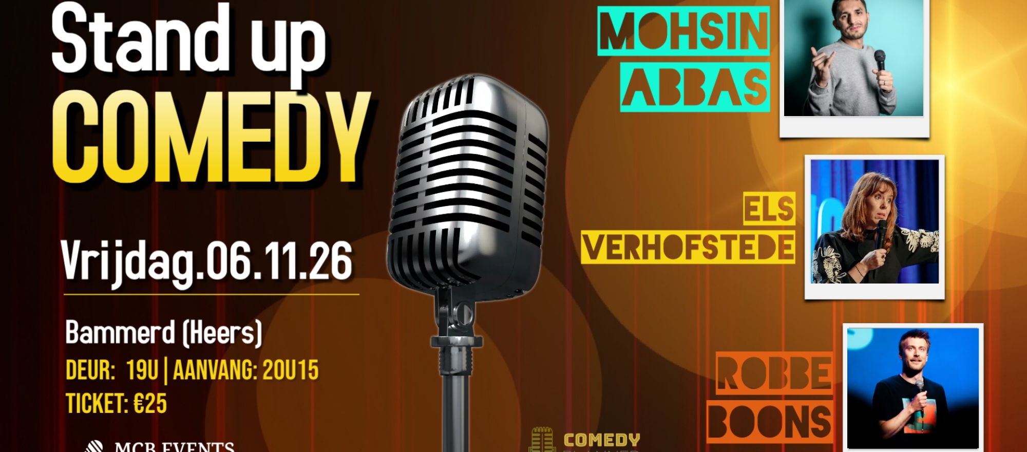 Stand Up Comedy Heers banner