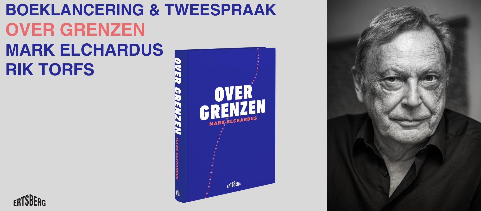 Tweespraak 'Over grenzen' banner