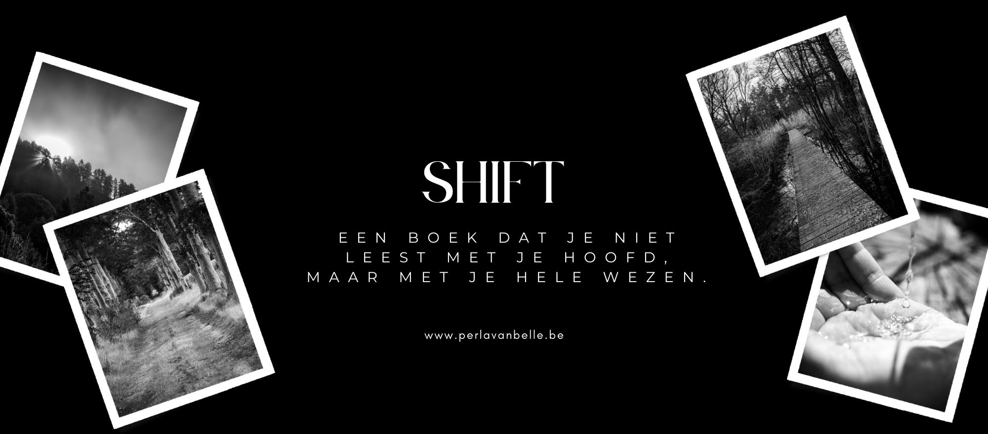 SHIFT – Boekverkoop banner