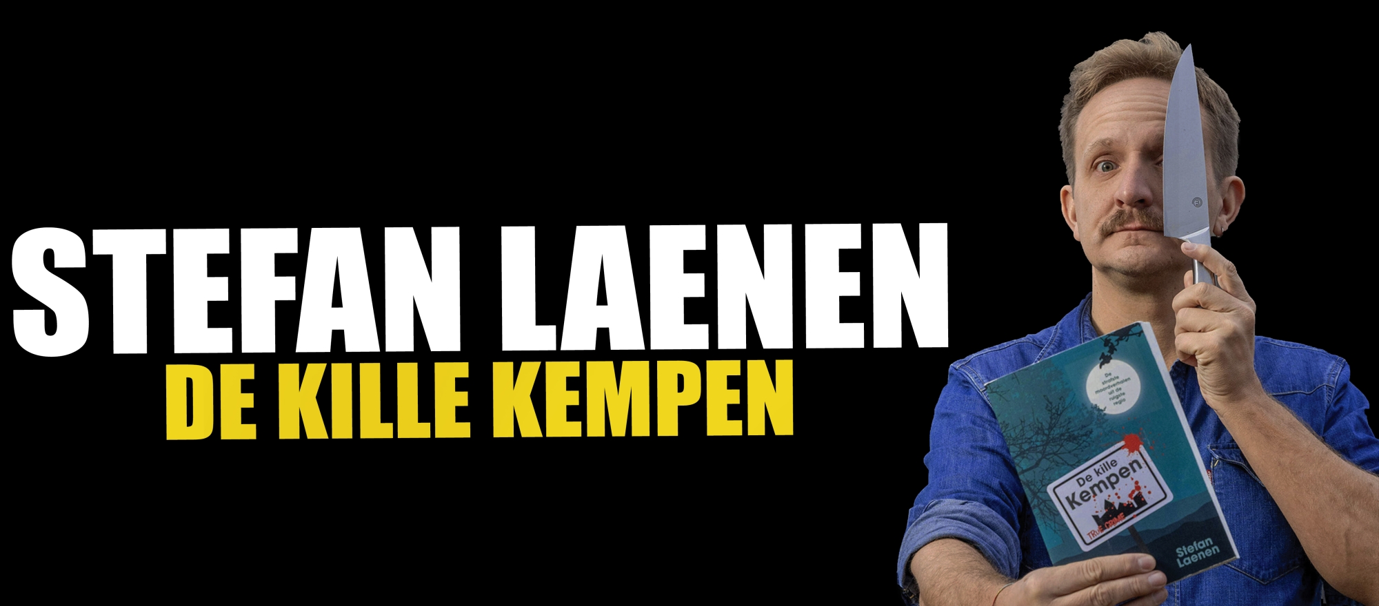 True Crime Night met Stefan Laenen banner