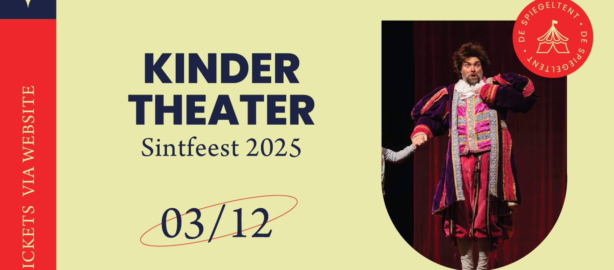 Kindertheater - Sinterklaas banner