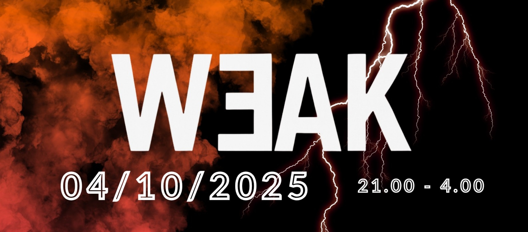 WEAK banner